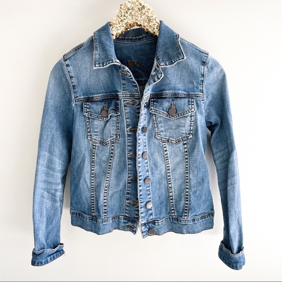 *CLEARANCE* Kut from the Cloth SM Button-up Jean Jacket - Picture 2 of 5
